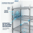 Heladera Exhibidora Vertical Briket Master M3000 293 Litros Blanca
